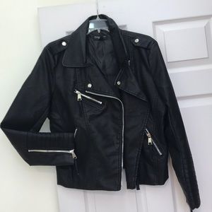 Feaux leather moto jacket